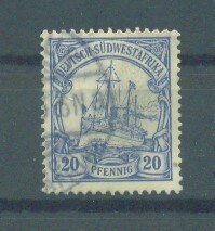 German S.W. Africa sc# 16 used cat value $1.50