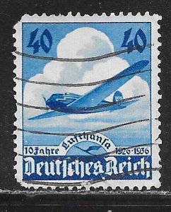 Germany 469: 40pf Airplane, used, F-VF