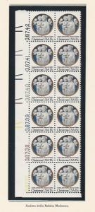 Scott #  1768   unused MNH PB of 12