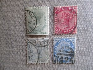 Malta, Scott# 8-11, used