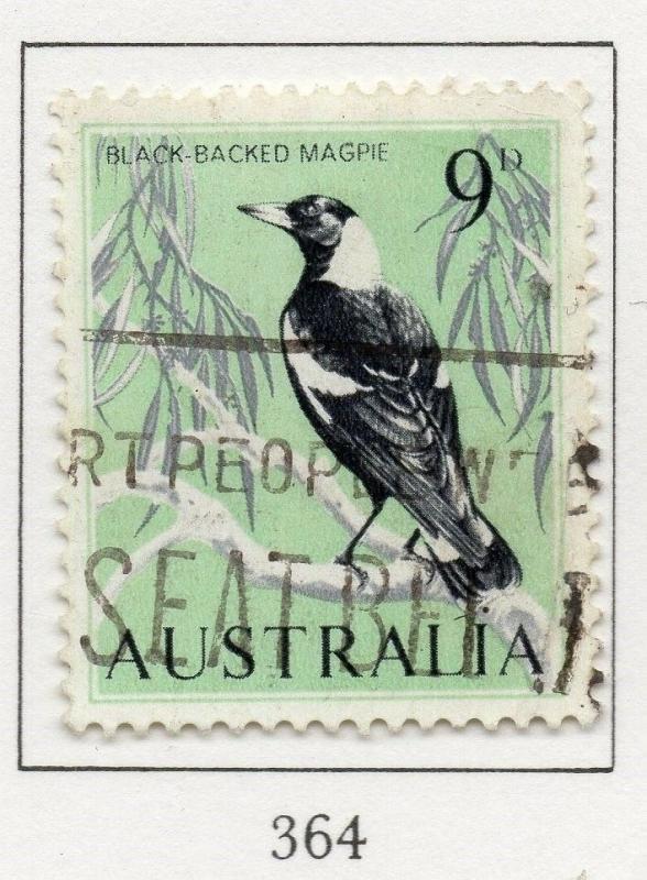 Australia 1964-65 Early Issue Fine Used 9d. 198307