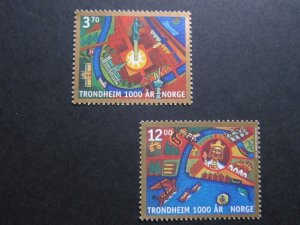 Norway 1997 Sc 1168-1169 set MNH