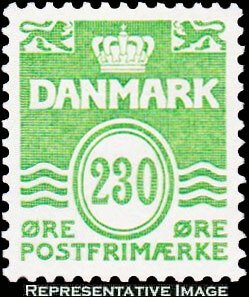 Denmark Scott 694 Mint never hinged.