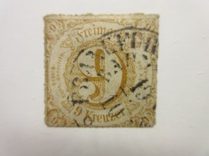 German States THURN and TAXIS Scott 59 USED Lot11 Cat $22.50