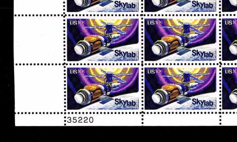 U.S. #1529 SKYLAB ISSUE OF 1974 - SHEET OF 50 - OGNH - VF - CV$12.50 (ESP#275) 