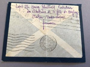 Indochine 1935 airmail to Zurich  postal cover  62585 