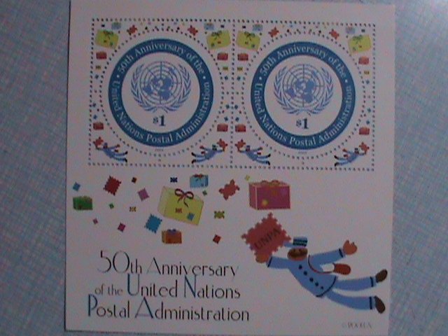 2001 UNITED NATIONS: THE 50TH ANNIVERSARY OF UN S/S