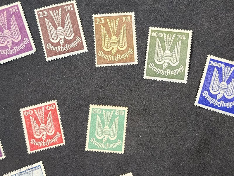 FLUGPOST German Third Reich Airmail Nazi Germany BIG 30 Stamp lot WWII WW2