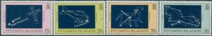 Pitcairn Islands 1984 SG259-262 Night Sky set MNH