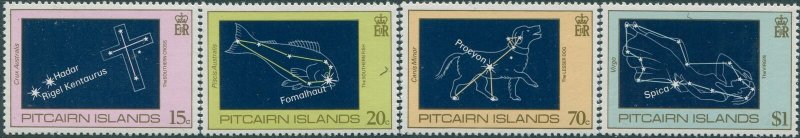 Pitcairn Islands 1984 SG259-262 Night Sky set MNH