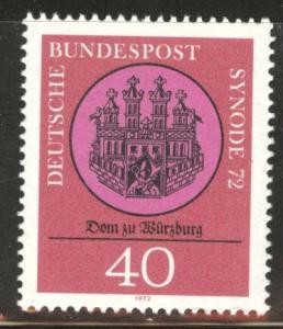 Germany Scott 1100 MNH** 1972 Wurzburg stamp