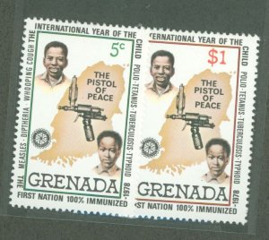 Grenada #931-932  Single (Complete Set)