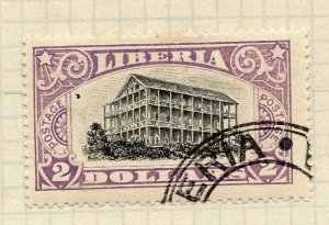 Liberia 1918 Early Issue Fine Used $2. NW-175398
