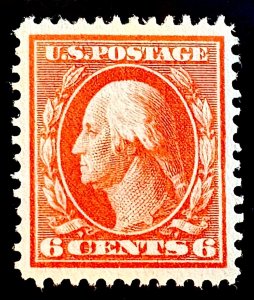 US #336 MINT OG H XF