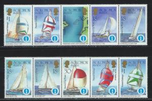 SOLOMON ISLANDS SC# 573A-J F-VF MNH 1986