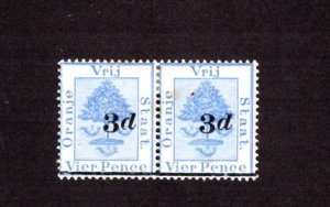 Orange River #24 Pair Mint *Minor Fault* ~jm-3390