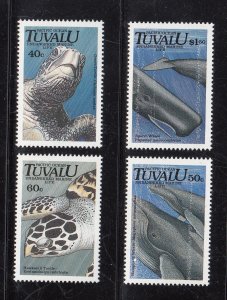 Tuvalu Scott #570-573 MNH