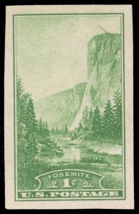 US #756 El Capitan at Yosemite; NGAI