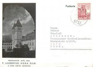 E0061 Austria Seckau Professor Dipl. Ing. P. Laurentius Hora Ing. Karl Albrecht