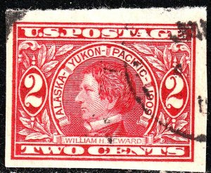 #371 US ALASKA-YUKON EXPO IMPERF-USED-FINE-VF