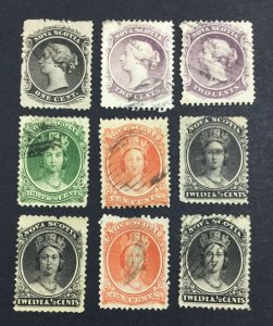 MOMEN: CANADA NOVA SCOTIA SG # 1860 USED £ LOT #7144