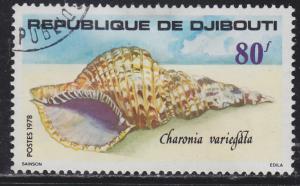 Djibouti 481 Charonia Variegata 1978