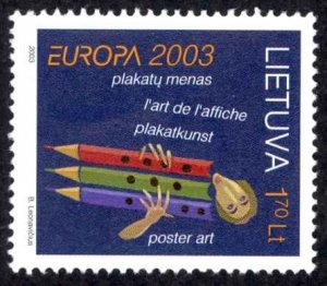 Lithuania Sc# 743 MNH 2003 Europa