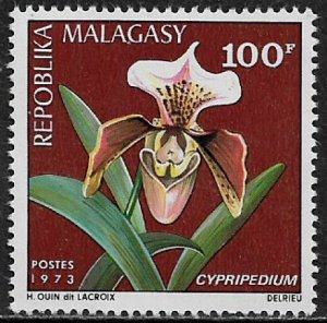 Malagasy Rep #498 MNH Stamp - Flowers - Orchids