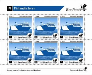 BEEPOST FINLAND - 2024 - Finlandia Ferry - Perf 6v Sheet - M N H-Private Issue