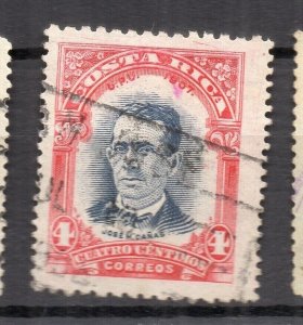 Costa Rica 1907 Early Issue Fine Used 4c. NW-231963