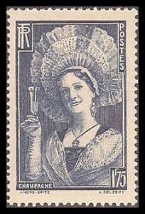 France 350 Mint VF LH