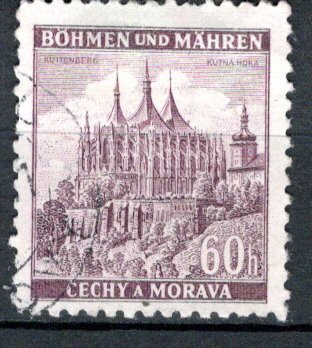 Bohemia and Moravia Scott # 29, used