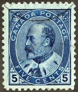 Canada Stamps # 91 Unused Jumbo Scott Value $200.00