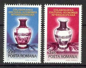 1976 ROMANIA - RUMANIEN - INTEREUROPIAN - Sc# 2620-2621 - ** MNH / VF