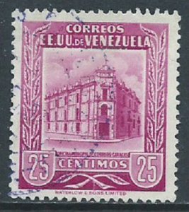 Venezuela, Sc #655, 25c Used