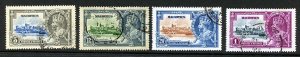 Mauritius SG245/48 1935 Silver Jubilee Set Used