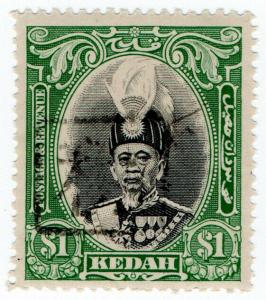 (I.B) Malaya States Revenue : Kedah Duty $1 (Japanese Occupation)