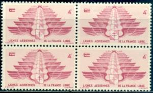 Syria #MC9  Block of 4  MNH  Scott $16.00