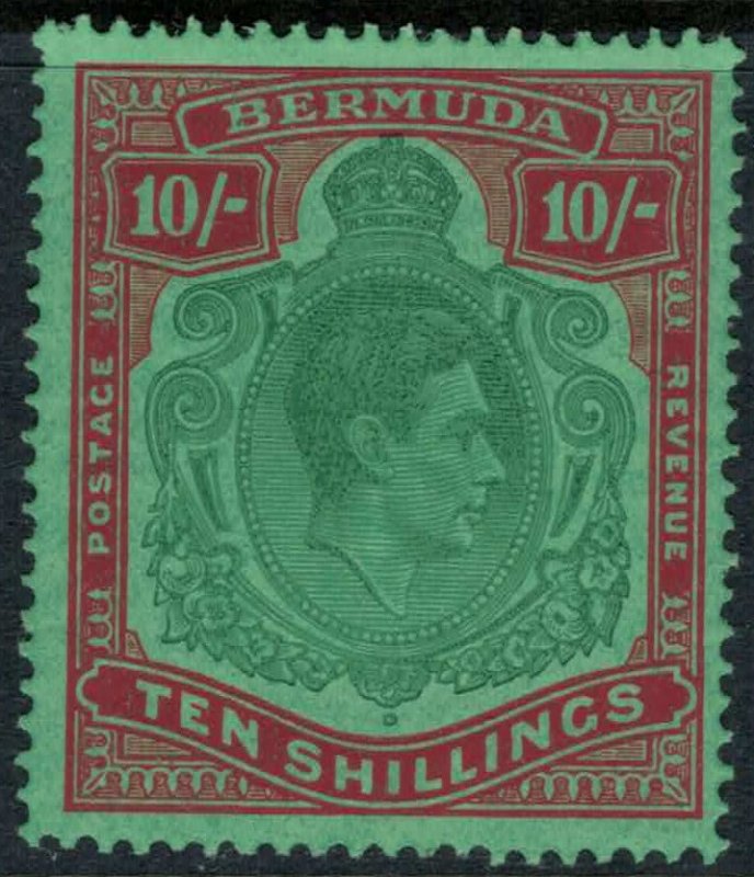 Bermuda #126b*  (S.G. Cat. #119)  CV $225.00