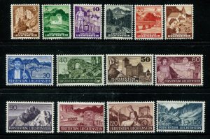 Liechtenstein #136-150 Mint Set