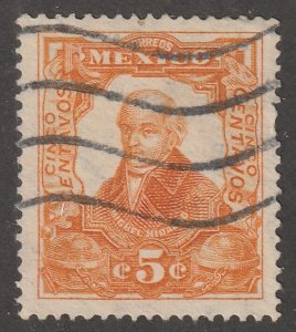 Mexico, Scott#314,  used, hinged, 5c., orange