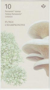 Canada - *NEW*  - Fungi Booklet of Ten Stamps -  MNH