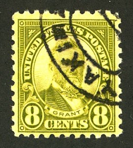 U.S. #589 USED
