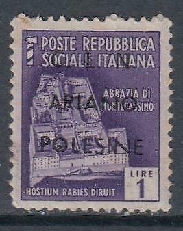 ITALY CLN Ariano Polesine n.11 cv 120$ MNH** (1945 National Partisan Commitee)