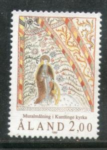 Aland 1990 Fresco St. Anna's Church Architecture Christianity 1v Sc 44 MNH # ...