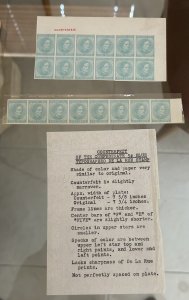 CSA 6 New York (Scott) Forgery Large Lot of 180+ Stamps including SPA Cert L5012