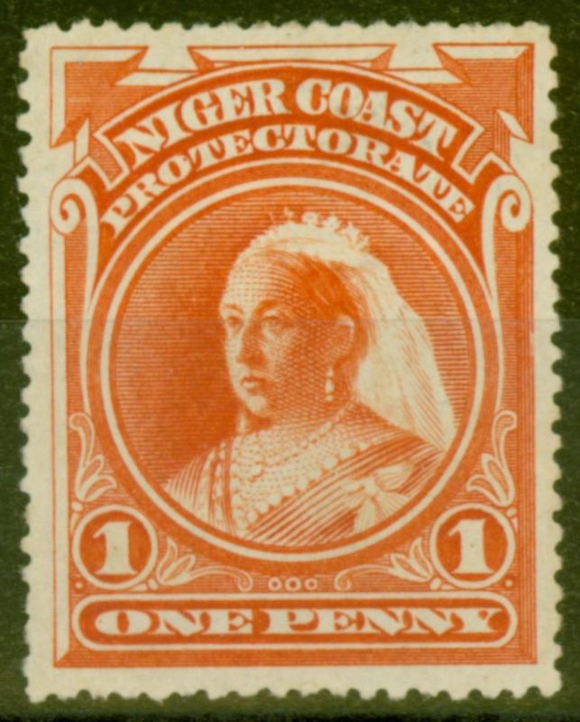 Niger Coast 1994 1d Orange-Vermilion SG52 Fine Mtd Mint