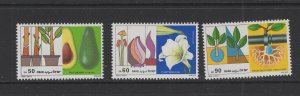 Israel #1004-06 (1988 Agriculture set) VFMNH  CV $1.20