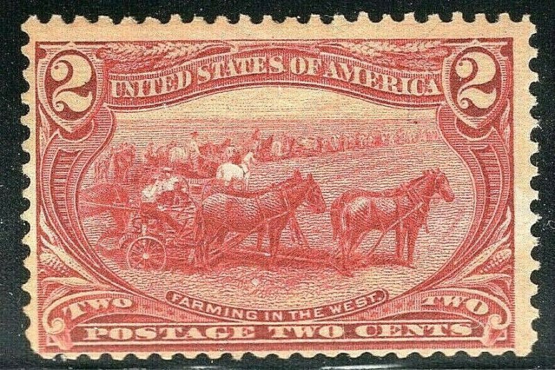 [CA]  US #286 ~ 1898 ~ 2c Trans-Mississippi Expo Issue ~ MNH w/Rich Color