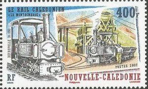 New Caledonia Nouvelle Caledonie 2007 Locomotive Railways Trains stamp MNH